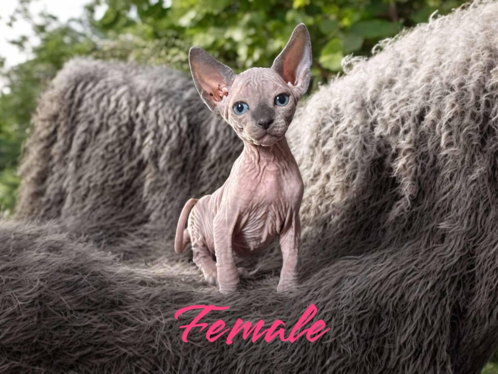 Sphynx Kitten 3 Playing, Available in Sturgeon Falls, Ontario